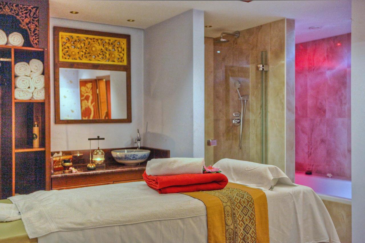 Seetelhotel Ahlbecker Hof Heringsdorf  Bagian luar foto A spa treatment room