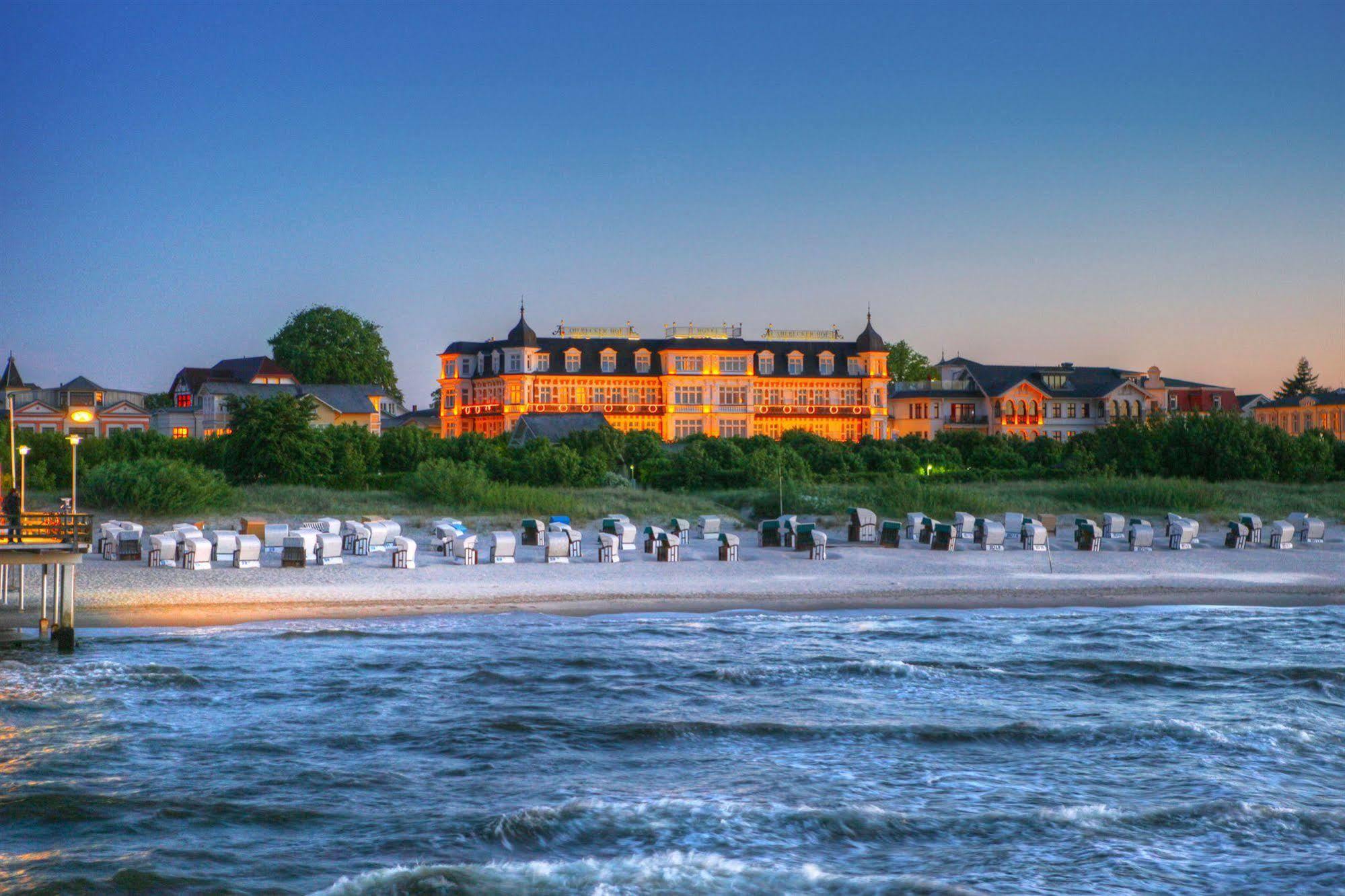 Seetelhotel Ahlbecker Hof Heringsdorf  Bagian luar foto The Grand Hotel Kurhaus Binz