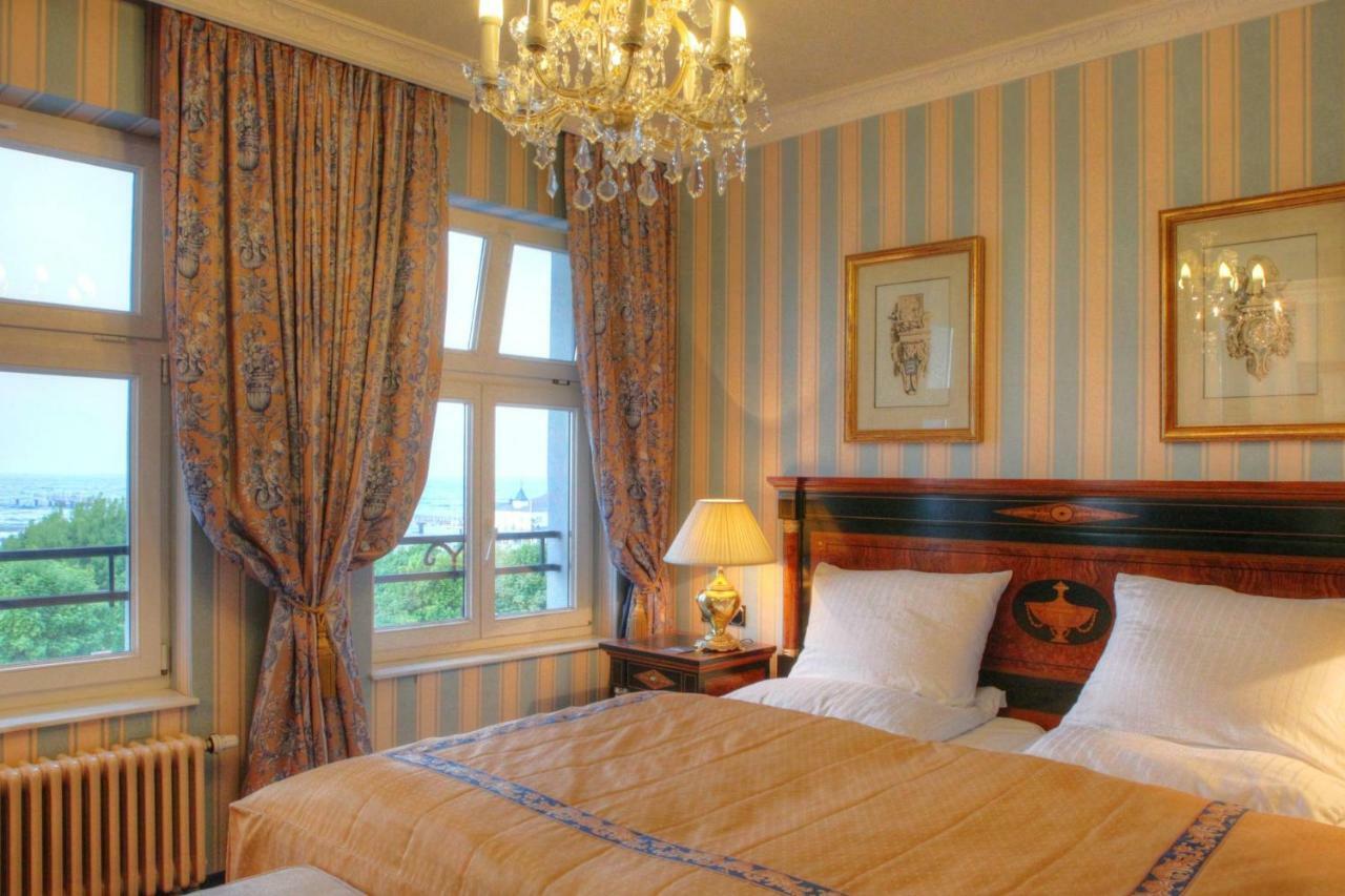 Seetelhotel Ahlbecker Hof Heringsdorf  Bagian luar foto A bedroom at the hotel
